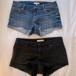 Aritzia Talula Denim Shorts size 29